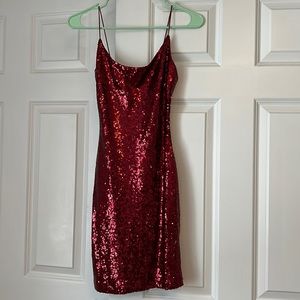Juniors EUC B Darlin sequin mini dress. Size 5/6
